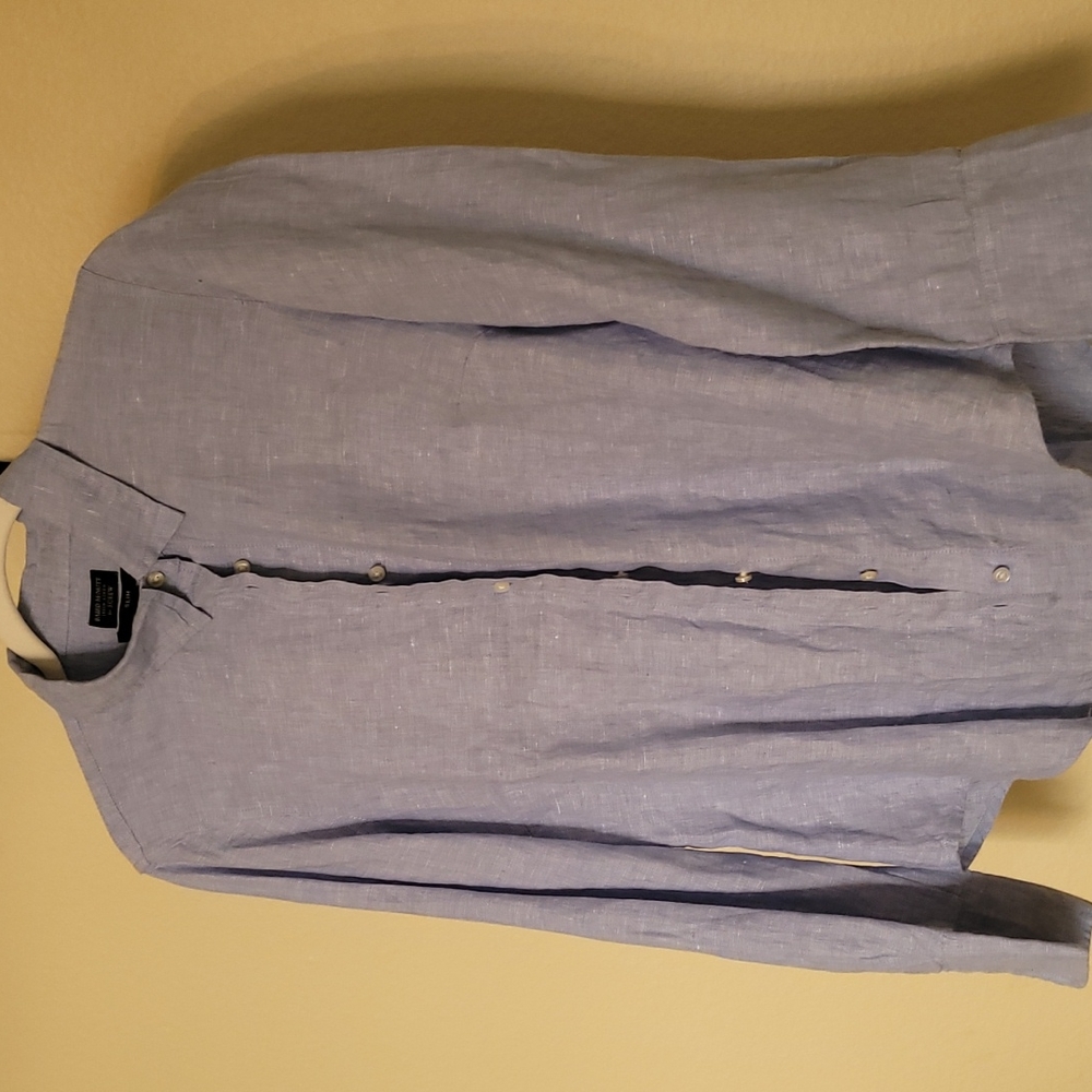 Irish linen j. Crew blouse
